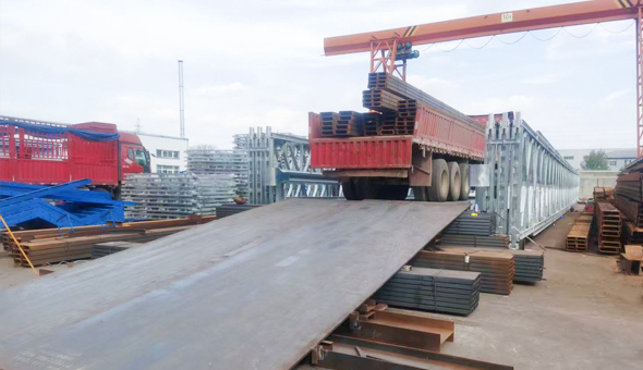 Malaysia Client Order — 45m Bailey Bridge Load Test